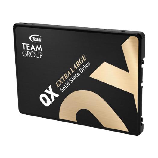 TEAMGROUP QX 4TB 3D NAND QLC 2.5 Inch SATA III Internal Solid State Drive SSD R/W Speed up to 500/460 MB/s 1000TBW Laptop & PC Desktop T253X7004T0C101
